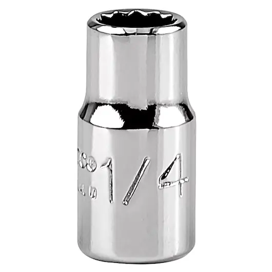 DADO MANDO 1/4" X 1/4" 12(PUNTAS)