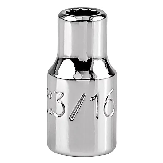 DADO MANDO 1/4" X 3/16" 12(PUNTAS)