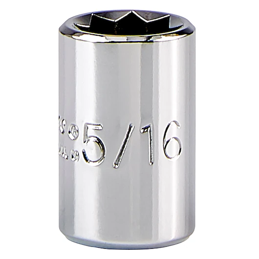 DADO MANDO 1/4" X 5/16" 8(PUNTAS)