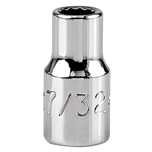 DADO MANDO 1/4" X 7/32" 12(PUNTAS)