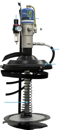 ENGRASADORA NEUMATICA 20(KG) SIN CARRO SIN TANQUE