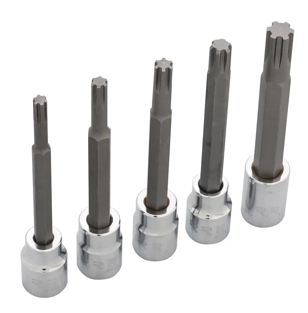 JUEGO DADOS MANDO 3/8" PUNTA RIBE (M5) A (M10) 5(PZ)