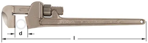 LLAVE DE TUBO 24" ANTICHISPA