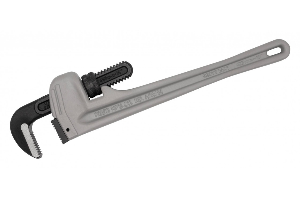 LLAVE DE TUBO ALUMINIO 18" ACODADA TUBO(1/4"-2-1/2")