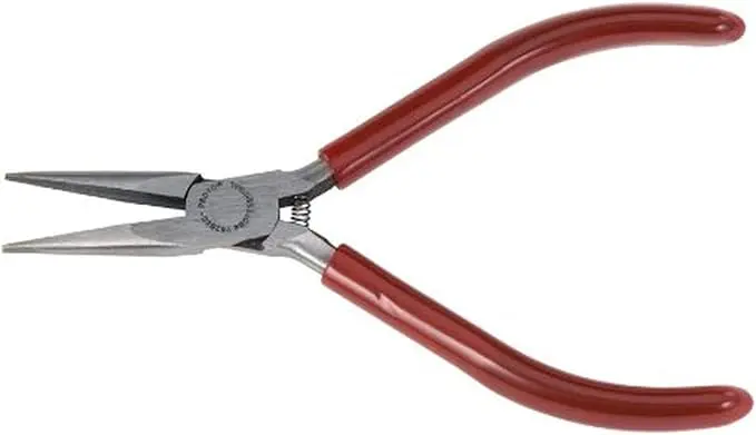 PINZA PUNTA LARGA 5" CON RESORTE