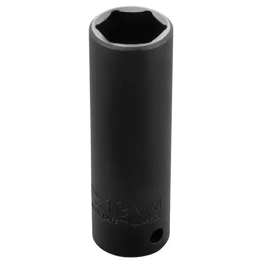 DADO DE IMPACTO LARGO MANDO 1/2" X 19(MM) 6(PUNTAS)