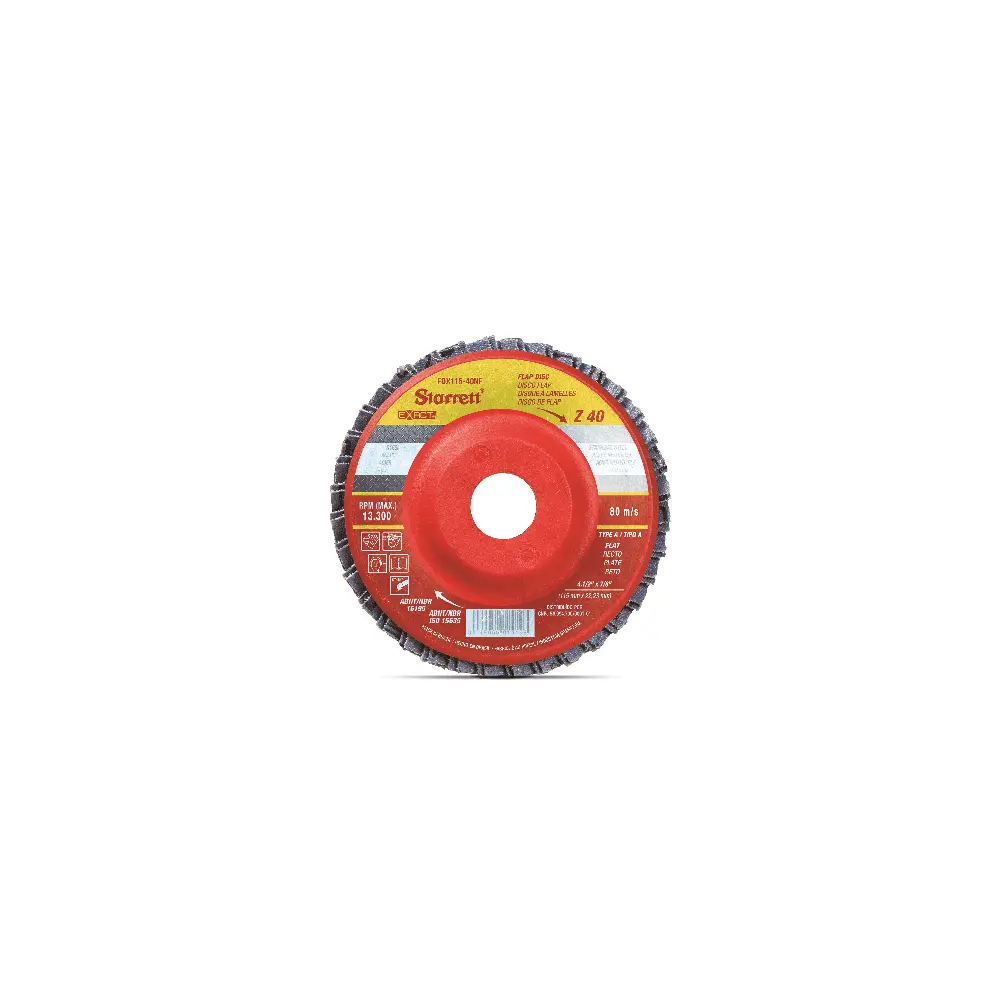 DISCO DE LIJA FLAP 4-1/2" GRANO #120