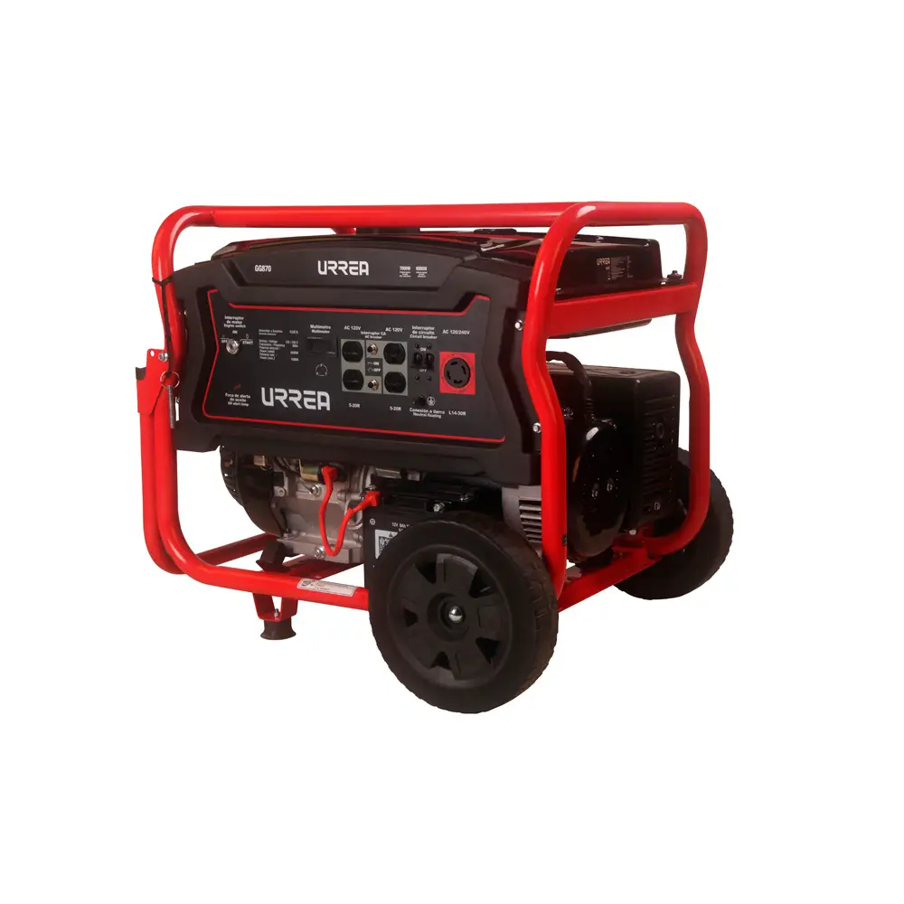 GENERADOR A GASOLINA 6500/7000(W)-120/240(V)-15(HP)-420(CC)