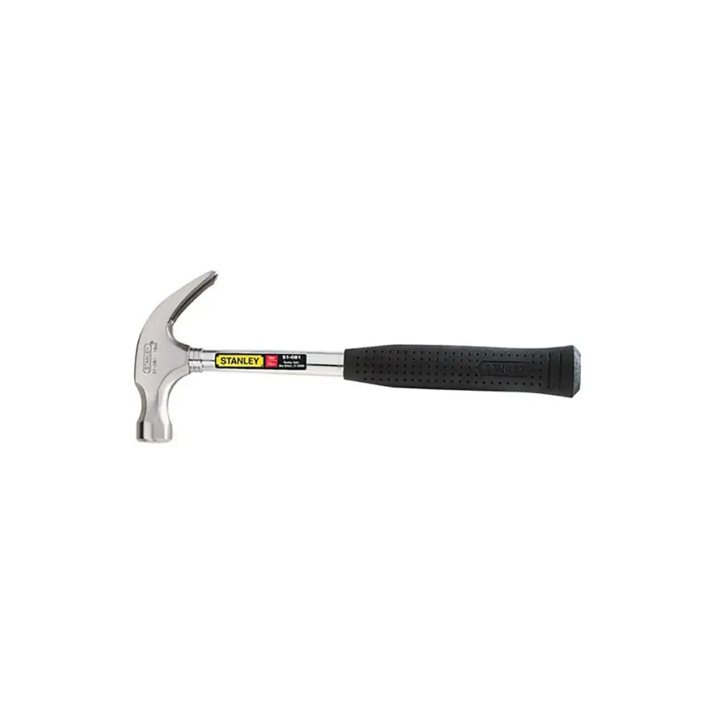 MARTILLO DE UÑA 16(OZ) METALICO CON MANGO PLASTICO 
