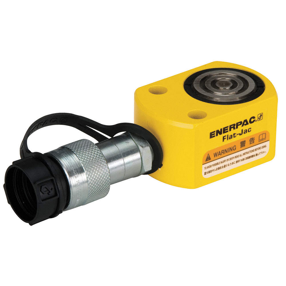 CILINDRO HIDRAULICO SIMPLE EFECTO 10(TON) BAJA ALTURA EMBOLO DE PISTON 