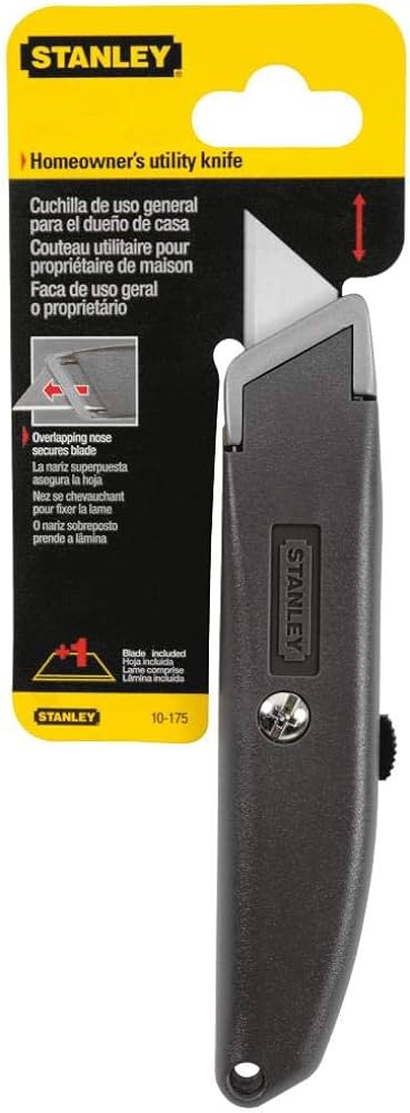 CUCHILLA RETRACTIL METAL/PLASTICO