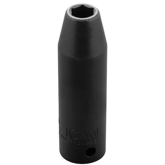 DADO DE IMPACTO LARGO MANDO 1/2" X 10(MM) 6(PUNTAS)