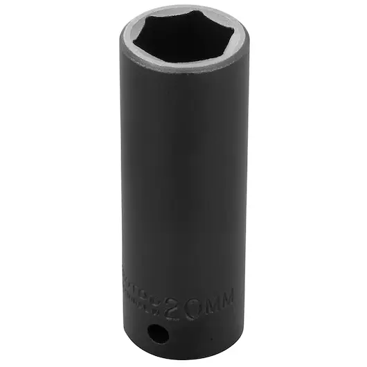 DADO DE IMPACTO LARGO MANDO 1/2" X 20(MM) 6(PUNTAS)