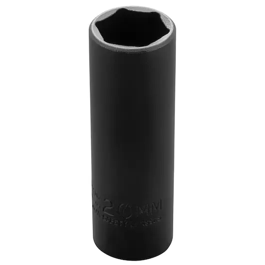 DADO DE IMPACTO LARGO MANDO 1/2" X 20(MM) 6(PUNTAS)