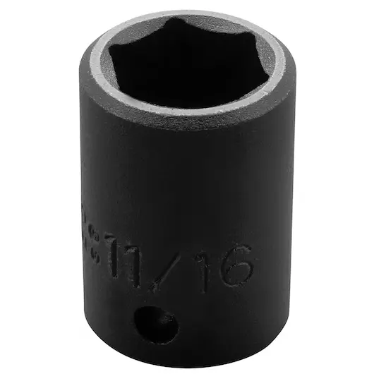 DADO DE IMPACTO MANDO 1/2" X 11/16" 6(PUNTAS)