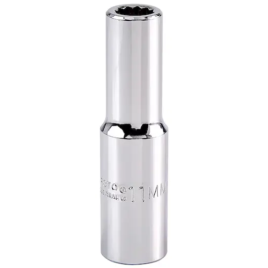 DADO LARGO MANDO 1/2" X 11(MM) 12(PUNTAS)