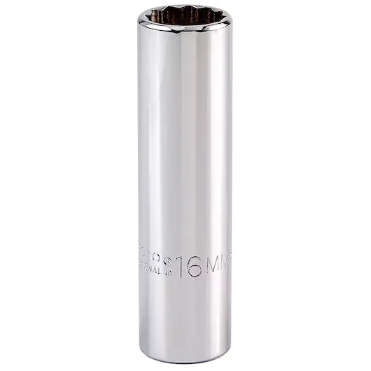 DADO LARGO MANDO 1/2" X 16(MM) 12(PUNTAS)