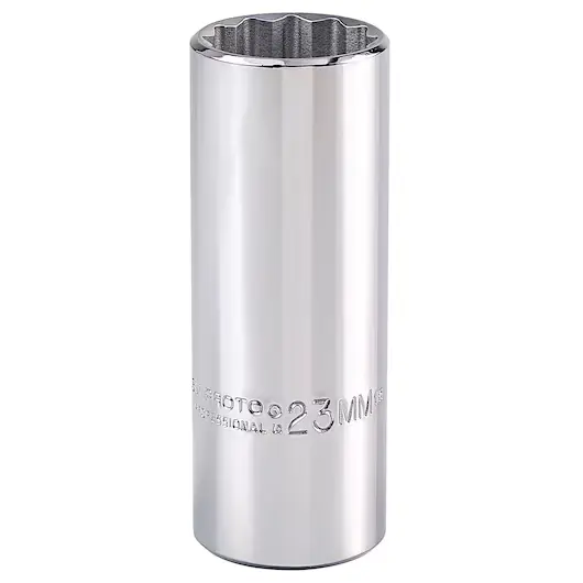 DADO LARGO MANDO 1/2" X 23(MM) 12(PUNTAS)