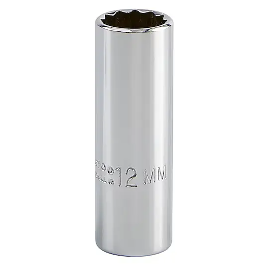 DADO LARGO MANDO 1/4" X 12(MM) 12(PUNTAS)