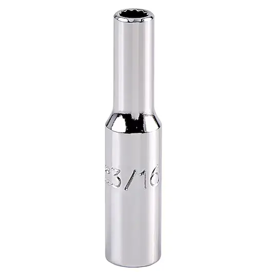 DADO LARGO MANDO 1/4" X 3/16" 12(PUNTAS)