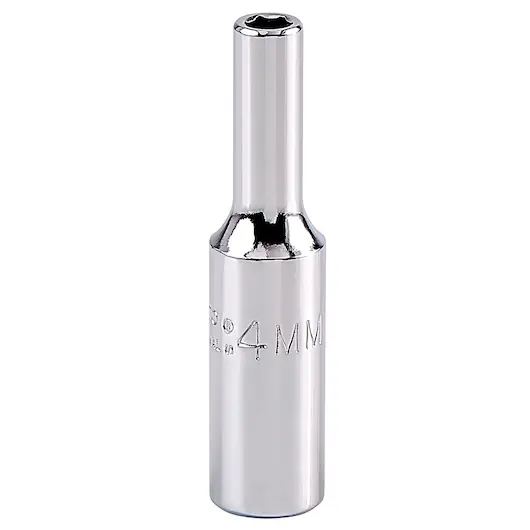 DADO LARGO MANDO 1/4" X 4(MM) 6(PUNTAS)