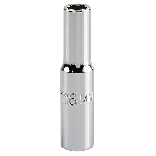 DADO LARGO MANDO 1/4" X 6(MM) 6(PUNTAS)
