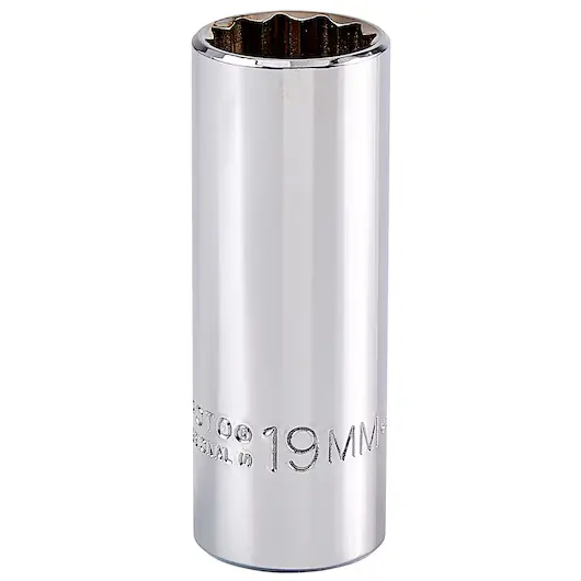 DADO LARGO MANDO 3/8" X 19(MM) 12(PUNTAS)