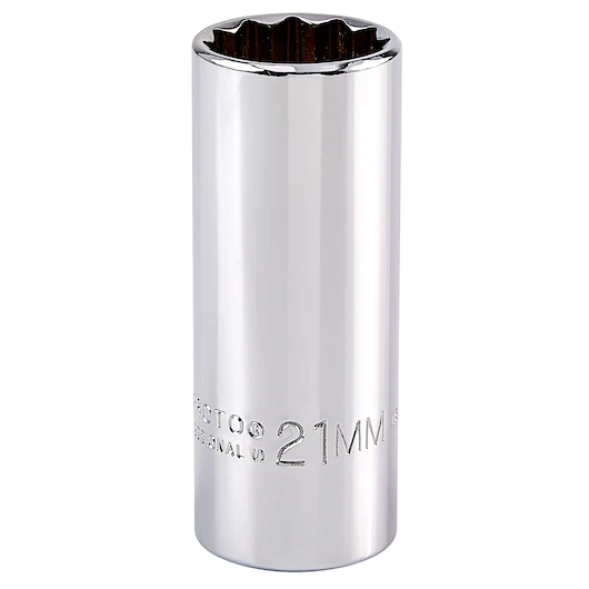 DADO LARGO MANDO 3/8" X 21(MM) 12(PUNTAS)