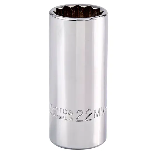 DADO LARGO MANDO 3/8" X 22(MM) 12(PUNTAS)