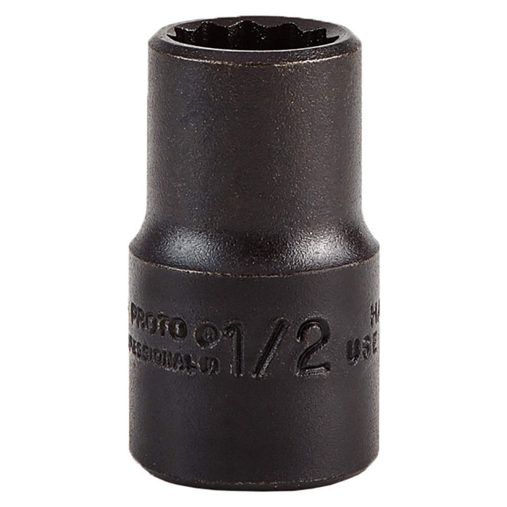 DADO MANDO 1/2" X 1/2" 12(PUNTAS) OXIDO NEGRO