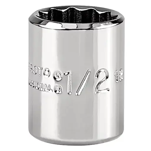 [4716T] DADO MANDO 1/4" X 1/2" 12(PUNTAS)
