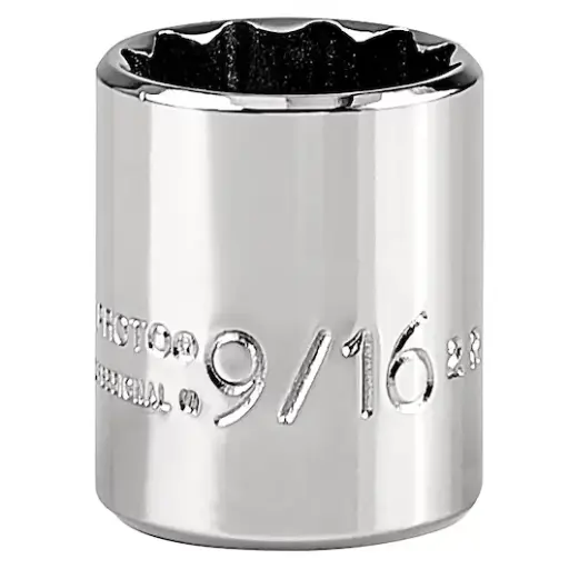 [4718T] DADO MANDO 1/4" X 9/16" 12(PUNTAS)