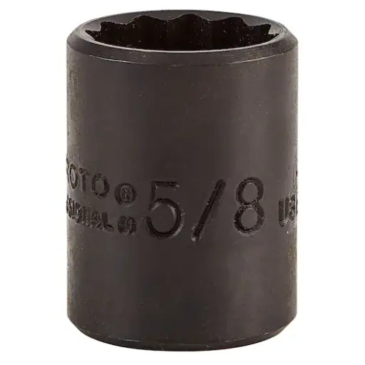 [5220B] DADO MANDO 3/8" X 5/8" 12(PUNTAS) OXIDO NEGRO