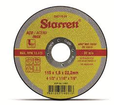 [ST-DAC115-24X] DISCO DE CORTE 4-1/2" X 1/16" X 7/8"  ACERO / ACERO INOXIDABLE