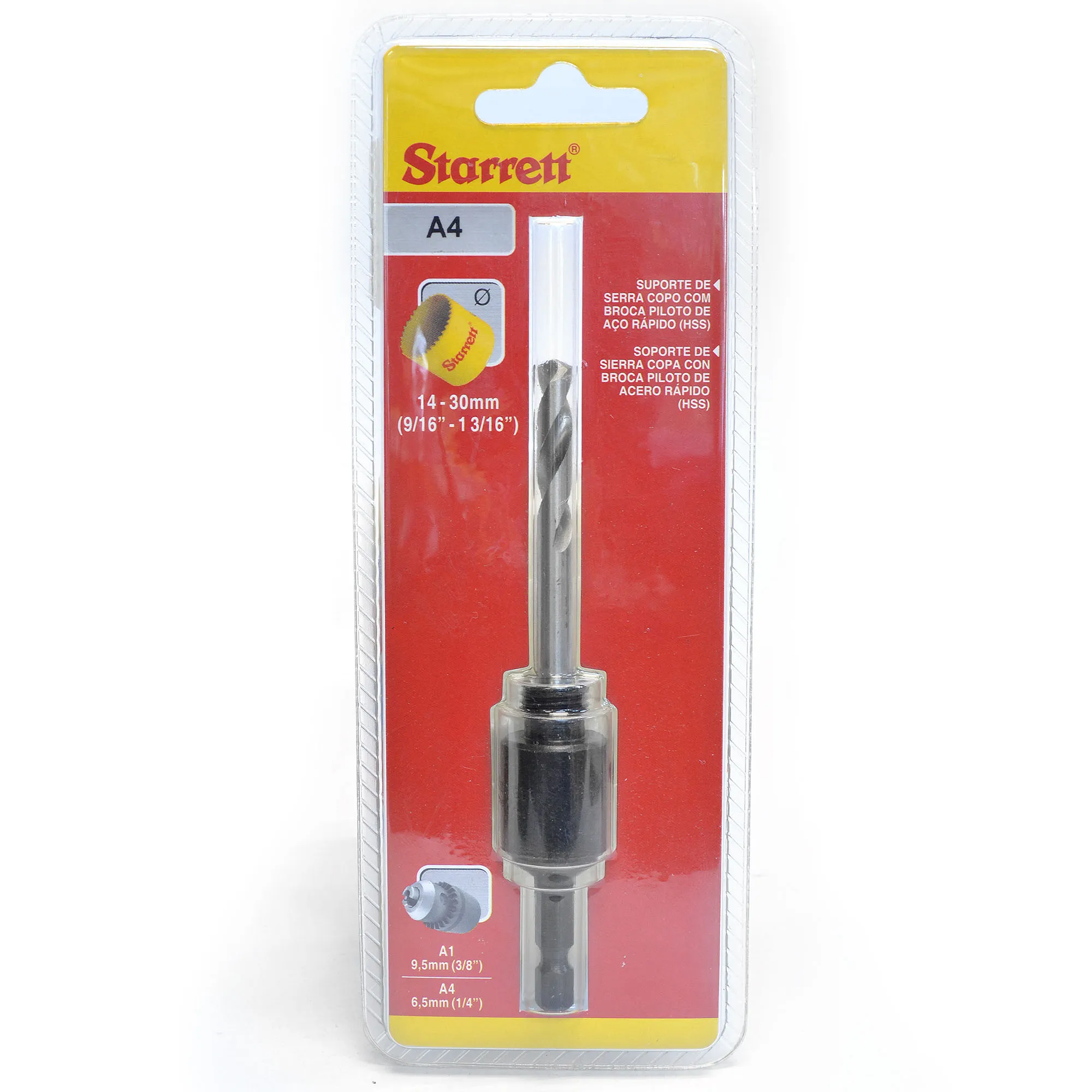 [ST-A4] EJE PARA SIERRA COPA 9/16" A 1-3/16" EJE 1/4"
