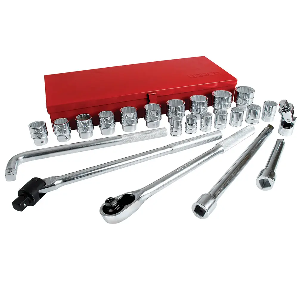 [U5500C] JUEGO DADOS MANDO 3/4" DE (3/4") A (1-3/4") 24 (PZ) (12 PUNTAS)