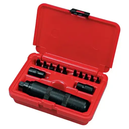 [7099A] JUEGO DE DESARMADOR DE GOLPE IMPACTO MANDO 3/8" 13(PZ) 