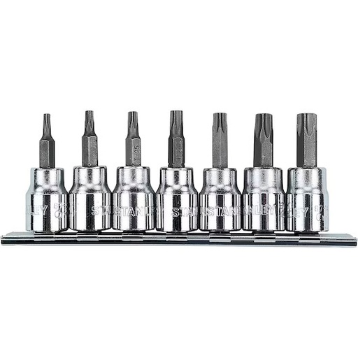 [87-342] JUEGO DE PUNTAS TORX M3/8" 7(PIEZAS) 