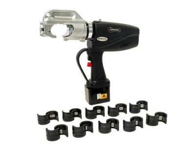 [HF-BC63] MACHINADORA INALAMBRICA 16(TON) INCLUYE 12 DADOS 35 A 630(MM2) / 2(AWG) A 1243(MCM), CARGADOR, BATERIA Y CORREA DE TRANSPORTE Y MALETIN