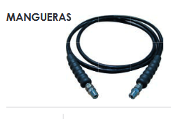 [HF-HH3-6NMS-1] MANGUERA HIDRAULICA 1/2" X 3(MT) 4500(PSI)/300(BAR) CON ACOPLES MACHO 3/8" GIRATORIO EN CADA EXTREMO PARA MODELOS MHX100 Y MHX300