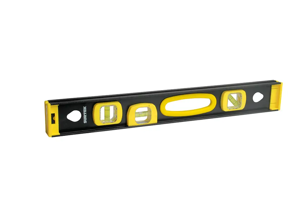 [122124] NIVEL 72" ALUMINIO 3 GOTAS ANTI-IMPACTO