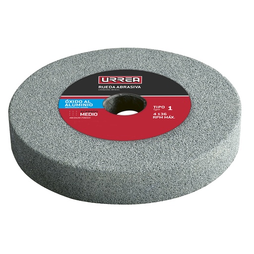 [UACR60100] PIEDRA DE ESMERIL 4" X 1-1/2" X 1-1/4" GRANO 60