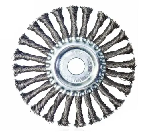 [31122] CEPILLO CIRCULAR TRENZADO INOXIDABLE 6" X 1/2" X 5/8"