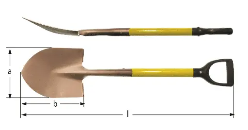 [AMP-NS8300A] PALA REDONDA ANTICHISPA AL-BR MANGO