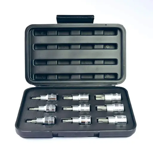 [89-098] JUEGO DE DADOS MANDO 1/2 TORX T20 A T60