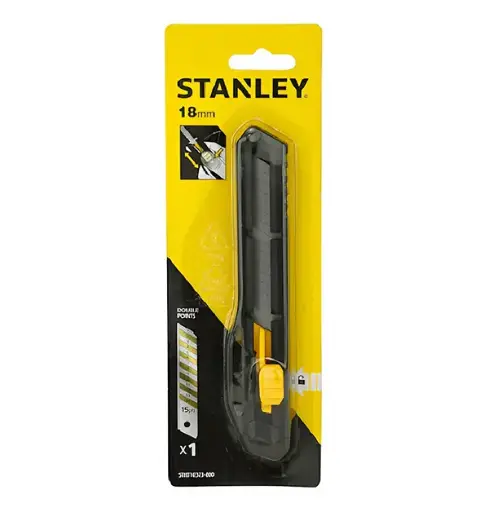 [10-323] CUCHILLA RETRACTIL SNAP-OFF 18(MM) NEGRA