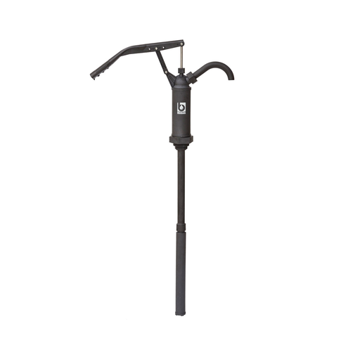 [BZ-7802-G2] BOMBA MANUAL ROTATIVA DE POLIPROPILENO PARA ACEITE, AGUA, DIESEL, BIODIESEL, QUEROSENE, ÀCIDOS DÈBILES (0.1-5%) Y ALCALINOS FUERTES VISCOSIDAD HASTA SAE30 PARA TANQUE (50-220LT) CAUDAL 0.35(LT/CICLO) 