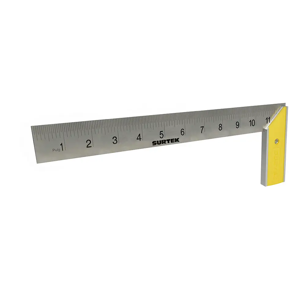 [122251] ESCUADRA 8" METALICA DE TALON 