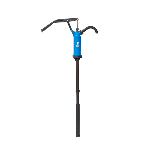 [BZ-7022-PP-G2] BOMBA MANUAL DE PALANCA DE POLIPROPILENO/INOX/VITON PARA ACEITE, AGUA, DIESEL, BIODIESEL, QUEROSENE, áCIDOS Y ALCALINOS DáBILES VISCOSIDAD HASTA SAE30 PARA TANQUE (50-220LT) CAUDAL 0.3(LT/CICLO)