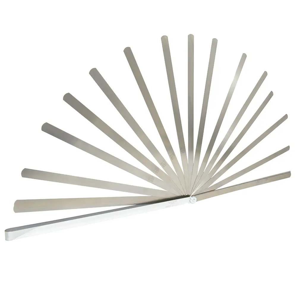 [U000F] CALIBRADOR DE LAMINAS 0.0015" - 0.04" 25 HOJAS LARGAS